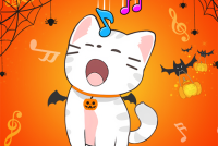 Duet Cats Halloween Cat Music img