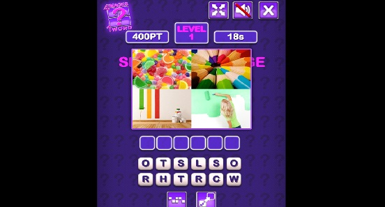4 Images 1 Word screenshot