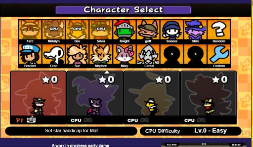Party Project screenshot